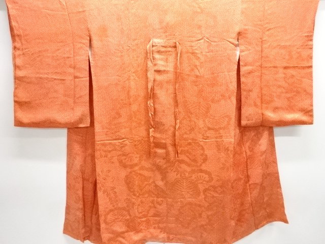 Japanese Kimono / Chirimen Kinsha Silk